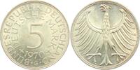 Deutschland - BRD 5 Mark 1970 G Silberadler f.st 125.09 元 含税 ＋  150.19 元 运费