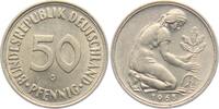 Deutschland - BRD 50 Pfennig 1968 G 50 Pfennig prägefrisch - pfr. 83.25 元 含税 ＋  49.78 元 运费