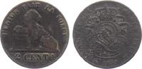Belgien 2 Centimes Leopold I. von Belgien (1831 - 1865) -