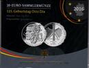 Deutschland 20 Euro 125. geburtstag von Otto Dix -