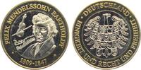 Deutschland - BRD Medaille ohne Jahr Felix Mendelssohn-Bartholdy - Musik... 83.25 元 含税 ＋  49.78 元 运费