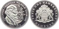 Hamburg Medaille Hamburg - Johannes Christian Wilhelm Dalmann (1823 - 1875) - Strom -