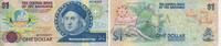 Bahamas 1 Dollar Banknote - Bahamas - 1 Dollar - 1992 - Leguan - Papgei - Segelschiffe - Flamingo -