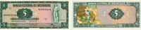 Nicaragua 5 Cordobas Banknote - Nicaragua - 1972 - 5 Cordobas - Bäuerin - Vivandera - Früchte -