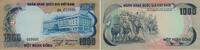 Vietnam Süd 1000 Dong Banknote - Vietnam Süd - 1972 - 1000 Dong - Gebäude - Elefanten mit Reitern -