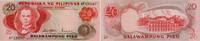 Philippinen 20 Piso 1970 Banknote - Philippinen - 1970 - 20 Pesos - Pala... 41.34 元 含税 ＋  49.69 元 运费