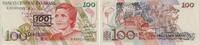 Brasilien 100 Cruzados Banknote - Brasilien - 1990 - 100 Cruzados - 100 Cruzeiros Aufdruck -
