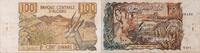 Algerien 100 Dinars Banknote - Algerien - 1970 - 100 Dinars - Springbock - Weizen - Krug -
