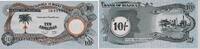 Biafra 10 Shillings Banknote - Biafra - 1967 - 10 Shillings - Palme - Sonnenaufgang - Industrie -