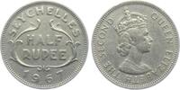 Seychellen 1/2 Rupie Königin Elisabeth II. (seit 1952) -