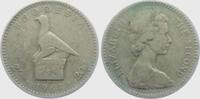 Rhodesien 2 Shilling + 20 Cents 1964 Fischadler - Adler - Vogel - Greifv... 41.42 元 含税 ＋  49.78 元 运费