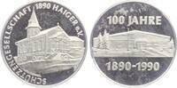 Haiger / Dillkreis Medaille Haiger - 100 Jahre Schützenverein Haiger - Schützengesellschft 1890 Haiger e.V. -