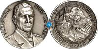 Deutschland - Kasierreich Silbermedaille Vizeadmiral Maximilian Graf von Spee - Seeschlacht bei Santa Maria - Schiffe -