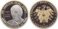 Deutschland - BRD Medaille - farbig 100. Geburtstag von Bundeskanzler Helmut Schmidt -
