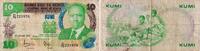 Kenia 10 Kumi Banknote - Kenia - 1982 - 10 kumi - Schulkinder - Kühe -