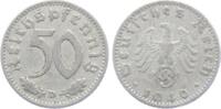 Drittes Reich 50 Reichspfennig 50 Reichspfennig - mit Hakenkreuz -