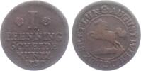 Braunschweig - Wolfenbüttel 1 Pfennig August Wilhelm (1714-1731) -