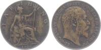 Großbritannien 1 Farthing König Edward VII. (1901-1910) -