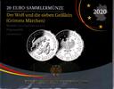 Deutschland 20 Euro Grimms Märchen - Der Wolf und sieben Geißlein -