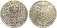 Deutschland - Kaiserreich 1 Mark 1 Silbermark - großer Adler -