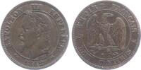 Frankreich 2 Centimes Napoleon III. (1852-1870) -