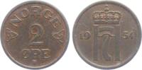 Norwegen 2 Öre Haakon VII. von Norwegen (1905-1957) -