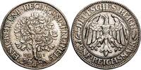 Deutsches Reich - Weimarer Republik 5 Mark Eichbaum -