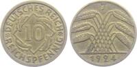 Weimarer Republik 10 Reichspfennig 10 Reichspfennig - mit Ährenbündel -