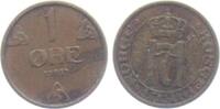 Norwegen 1 Öre Haakon VII. von Norwegen (1905-1957) -