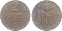Norwegen 2 Öre Haakon VII. von Norwegen (1905-1957) -
