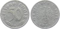 Drittes Reich 50 Reichspfennig 50 Reichspfennig - mit Hakenkreuz -