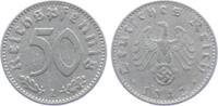 Drittes Reich 50 Reichspfennig 50 Reichspfennig - mit Hakenkreuz -