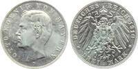 Bayern - Kaiserreich 3 Mark König Otto von Bayern (1886-1913) -