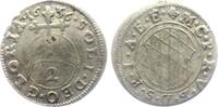 Bayern 2 Kreuzer - 1/2 Batzen Kurfüst Maximilian I. (1598-1651) -