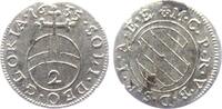 Bayern 2 Kreuzer - 1/2 Batzen Kurfüst Maximilian I. (1598-1651) -