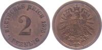 Kaiserreich 2 Pfennig 2 Pfennig - kleiner Adler -
