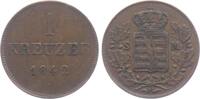 Sachsen - Meiningen 1 Kreuzer Bernhard Erich Freund (1803-1866) -