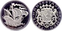 Bremen Silbermedaille Hanse Gulden - Hansekogge - Schiffe - Segelschiff -