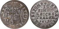 Brandenburg-Preußen 1/12 Taler Friedrich Wilhelm 1640-1688. -