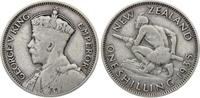 Neuseeland Shilling George V. 1910-1936. -