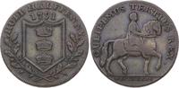 Großbritannien-England Halfpenny Token Hull. Yorkshire -