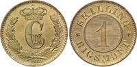 Dänemark Skilling Christian IX. 1863-1906. -