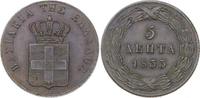 Griechenland 5 Lepta Otto von Bayern 1832-1862. -
