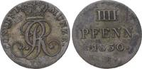 Braunschweig-Calenberg-Hannover 4 Pfennig 1830 B Georg IV. 1820-1830. Se... 125.51 元 含增值税 ＋  58.57 元 运费