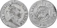 Bayern 6 Kreuzer Maximilian I. Joseph 1806-1825. -