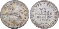 Braunschweig-Calenberg-Hannover 6 Mariengroschen Georg Ludwig 1698-1714. -