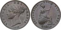 Großbritannien Halfpenny Victoria 1837-1901. -