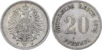 Kleinmünzen 20 Pfennig -