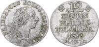 Brandenburg-Preußen 1/12 Taler Friedrich II. 1740-1786. -