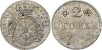 Brandenburg-Preußen 2 Stüber 1 1753 C Friedrich II. 1740-1786. Herrliche... 1,045.90 元 含增值税 ＋  58.57 元 运费